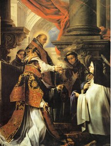 De communie van Santa Teresa